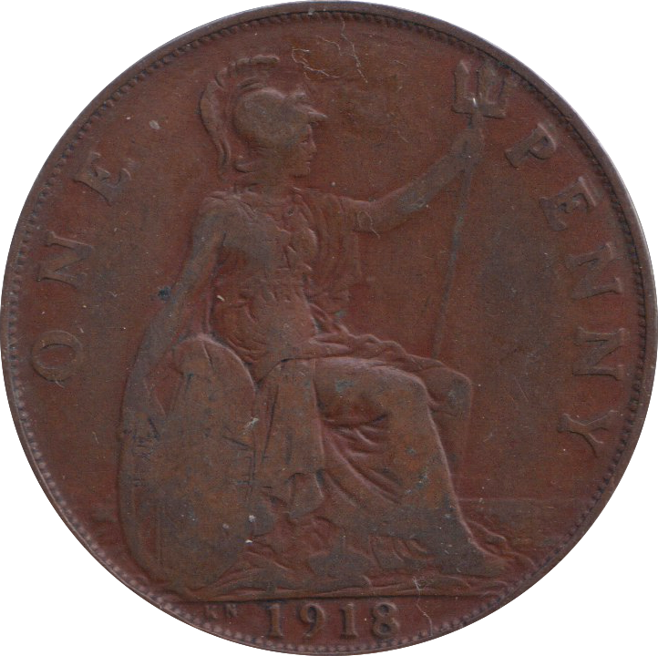 1918 PENNY ( FINE )