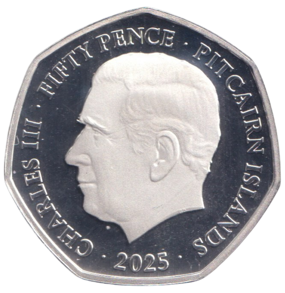 2025 SILVER PROOF 50P VICTORY IN EUROPE