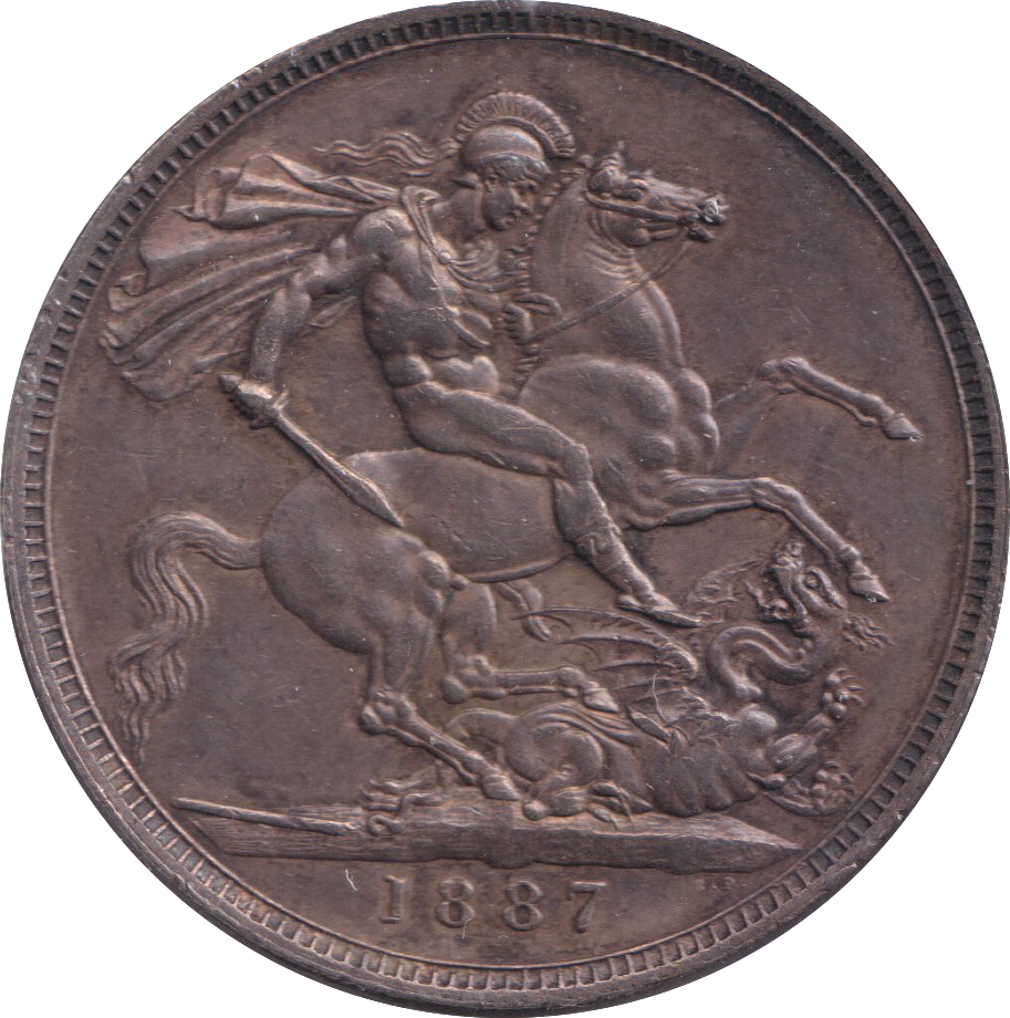 1887 CROWN ( EF )
