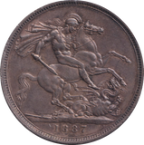 1887 CROWN ( EF )