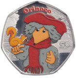 2023 SILVER PROOF 50P WOMBLES SERIES ORINOCO