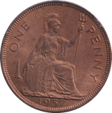 1937 PENNY ( UNC )