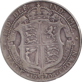 1908 HALFCROWN ( GF )