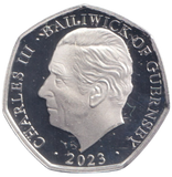 2023 SILVER PROOF 50P WOMBLES SERIES WELLIGTON