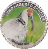 2016 100$ ENDANGERED SPECIES IBIS MEDALLION WORLD ANIMAL PROTECTION