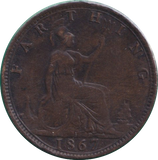 1867 FARTHING ( GF )