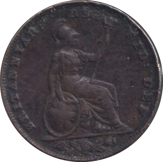 1839 FARTHING ( FINE )