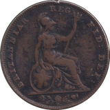 1846 FARTHING ( FINE )