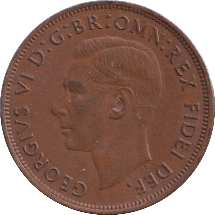 1950 PENNY ( AUNC )