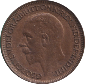1927 FARTHING ( AUNC )