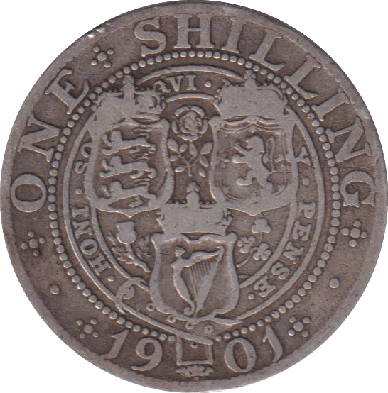 1901 SHILLING (FINE)