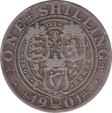 1901 SHILLING (FINE)