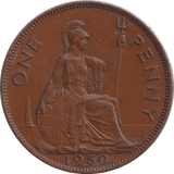 1950 PENNY ( AUNC )