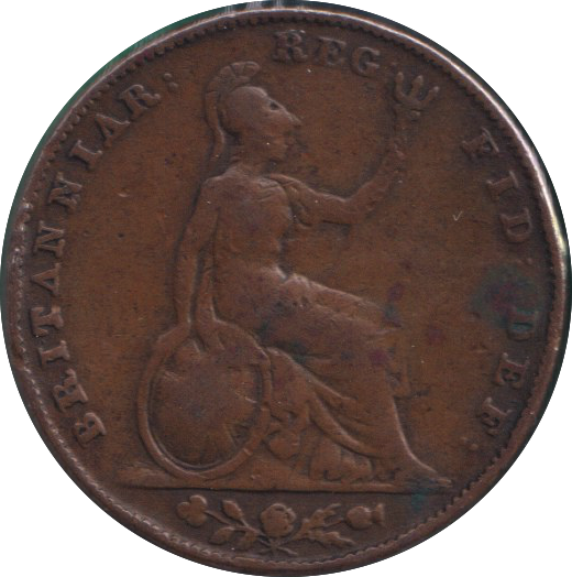 1851 FARTHING ( FINE )