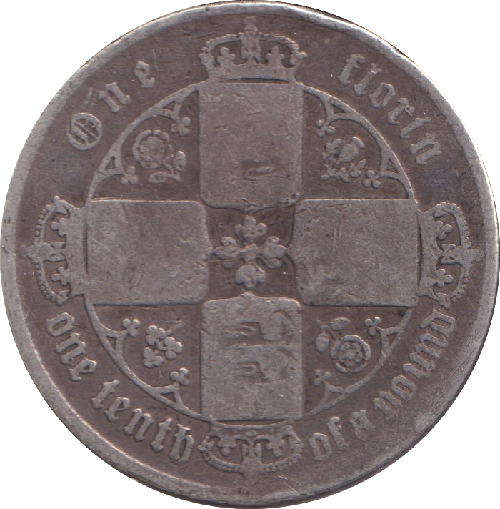 1872 FLORIN ( FINE )