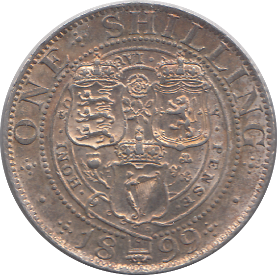 1899 SHILLING (GVF)