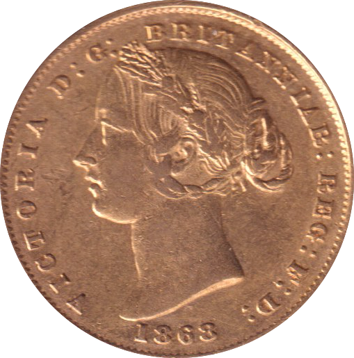 1868 GOLD SOVEREIGN AUSTRALIA
