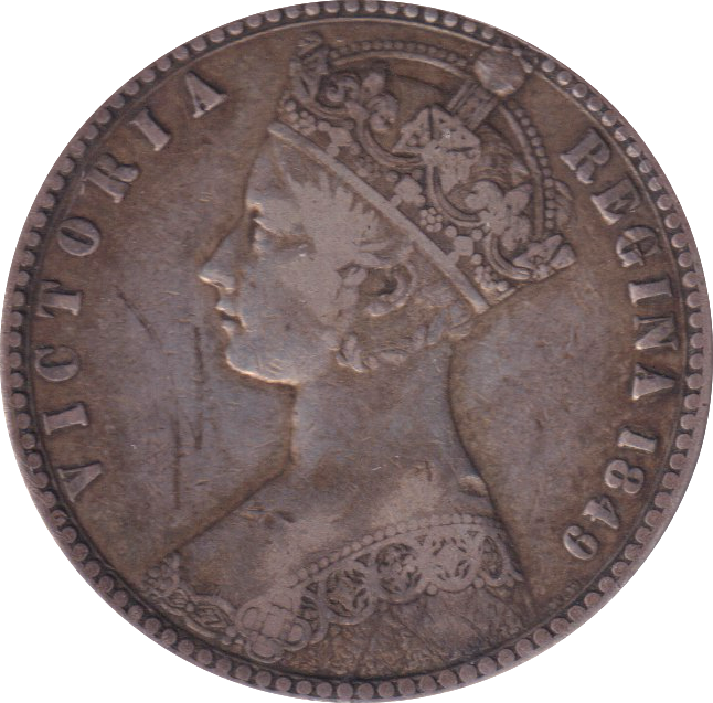 1849 ONE FLORIN ( GF )