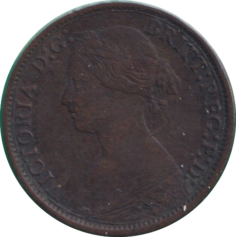 1866 FARTHING ( GF )