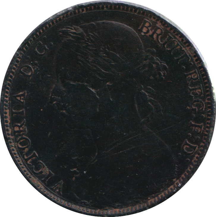 1884 PENNY ( GF )
