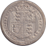 1892 SHILLING (GVF)