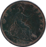 1884 PENNY ( GF )