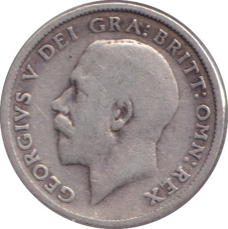 1917 SIXPENCE ( NF )