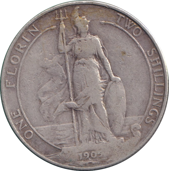 1902 FLORIN ( FINE )