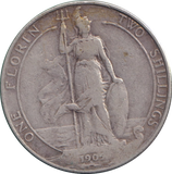 1902 FLORIN ( FINE )