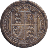 1890 SHILLING (VF)
