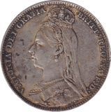 1890 SHILLING (VF)