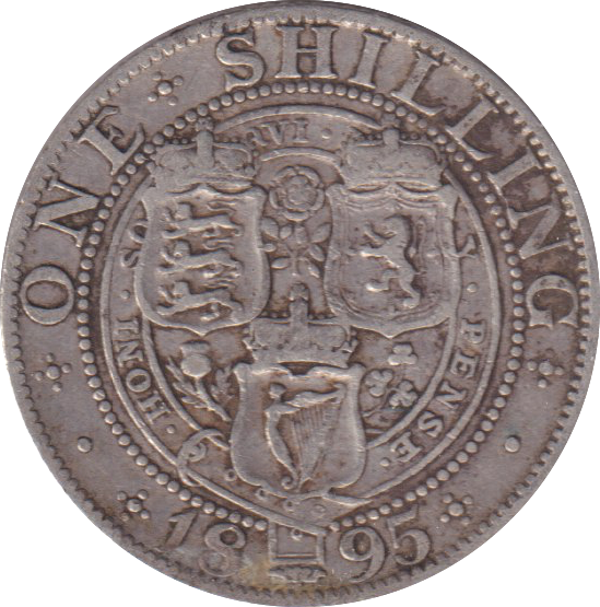1895 SHILLING (FINE)