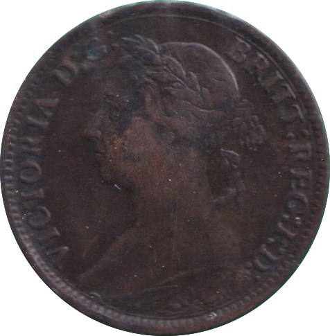 1884 FARTHING ( GF )