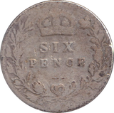 1911 SIXPENCE ( NF )