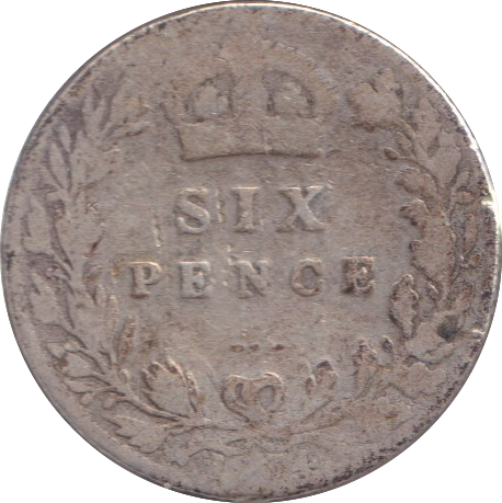1904 SIXPENCE ( NF )
