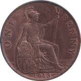 1913 PENNY ( AUNC )