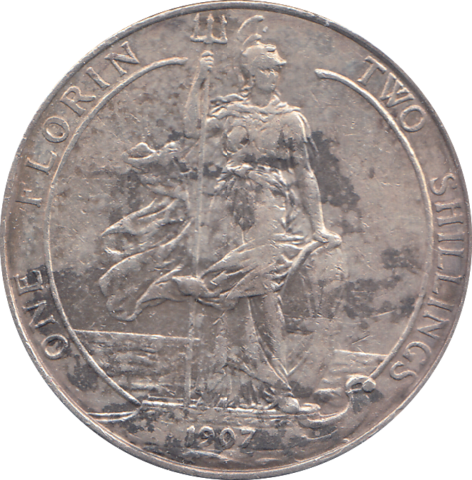1907 FLORIN ( VF )