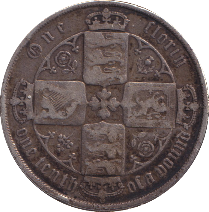 1873 FLORIN ( FINE )