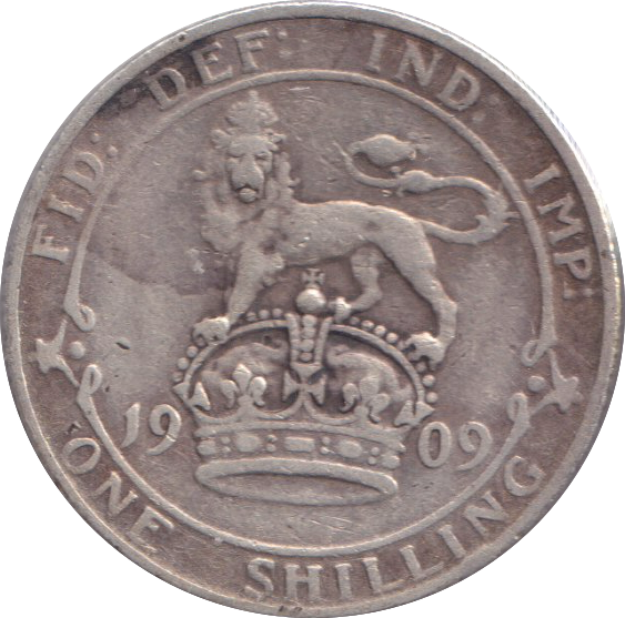 1909 SHILLING ( GF )