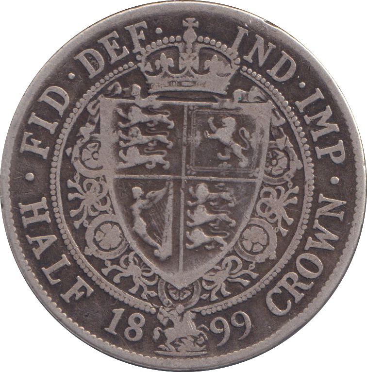 1899 HALFCROWN ( GF )