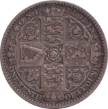 1849 ONE FLORIN ( GF )
