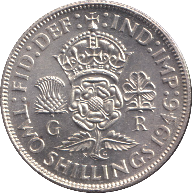 1946 TWO SHILLING ( UNC )
