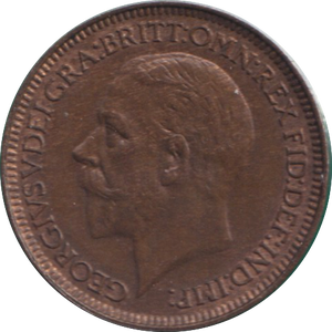1929 FARTHING ( AUNC )