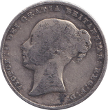 1866 SHILLING (NF) DIE 42