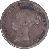 1878 SIXPENCE ( FINE )