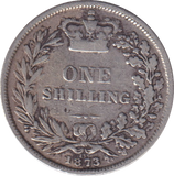 1873 SHILLING (GF) DIE 135