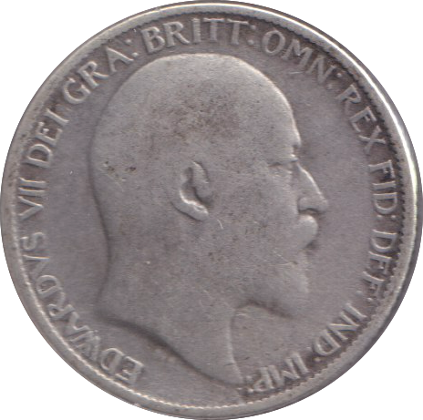 1907 SIXPENCE ( FINE )