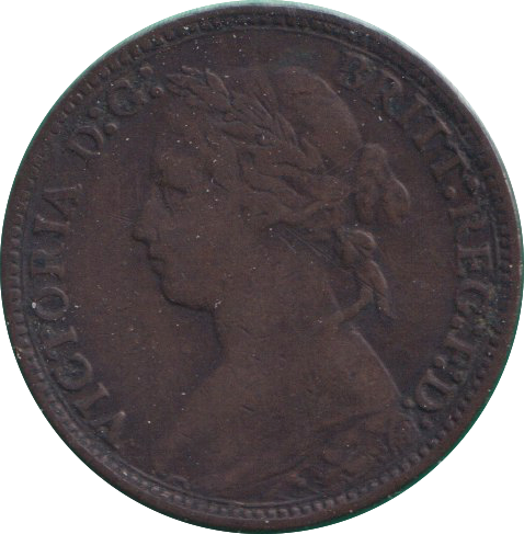 1879 FARTHING ( FINE )