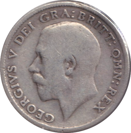1919 SIXPENCE ( FINE )