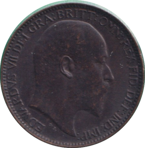 1910 FARTHING ( AUNC )